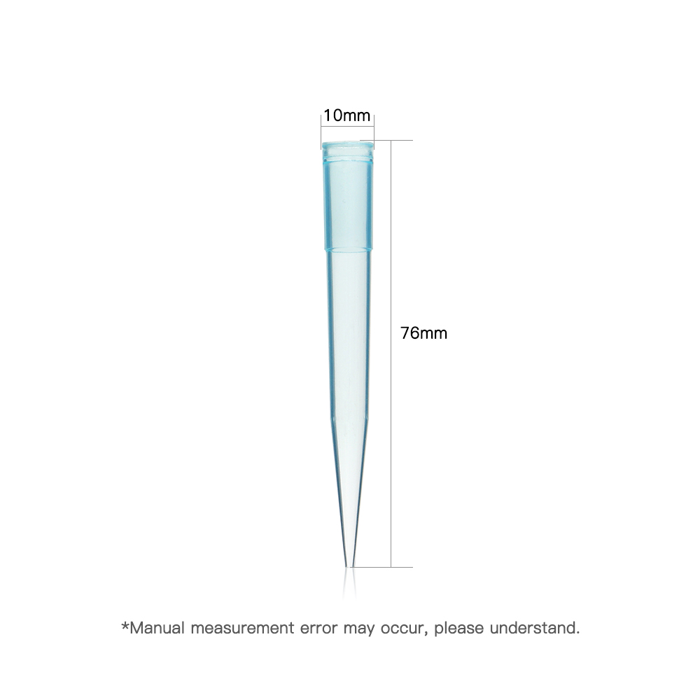 ULAB Single Channel Pipettor with Pipette Tips Offered, 1pc of Adjustable Volume Micro Pipette with Vol.range.100-1000μl, 500pcs of Vol.1000μl Pipette Tips in Blue Color, ULH1021
