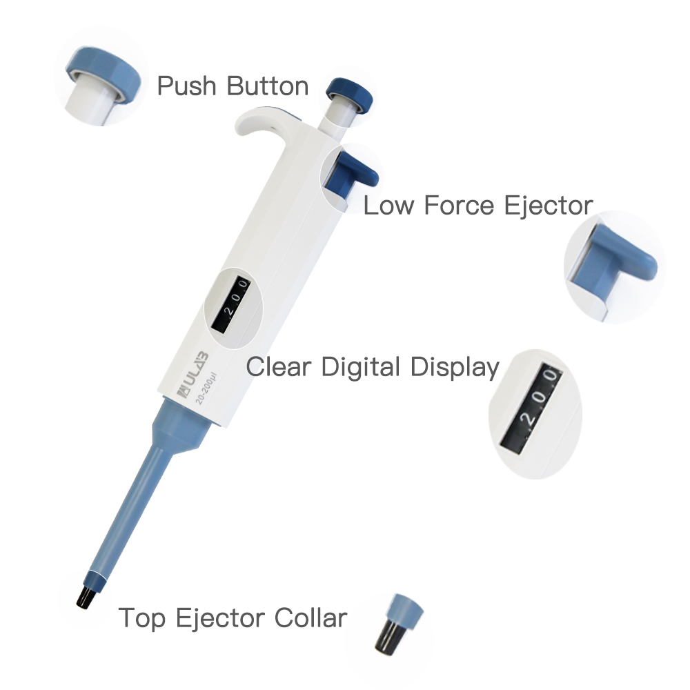 ULAB Single Channel Pipettor with Pipette Tips Offered, 1pc of ...