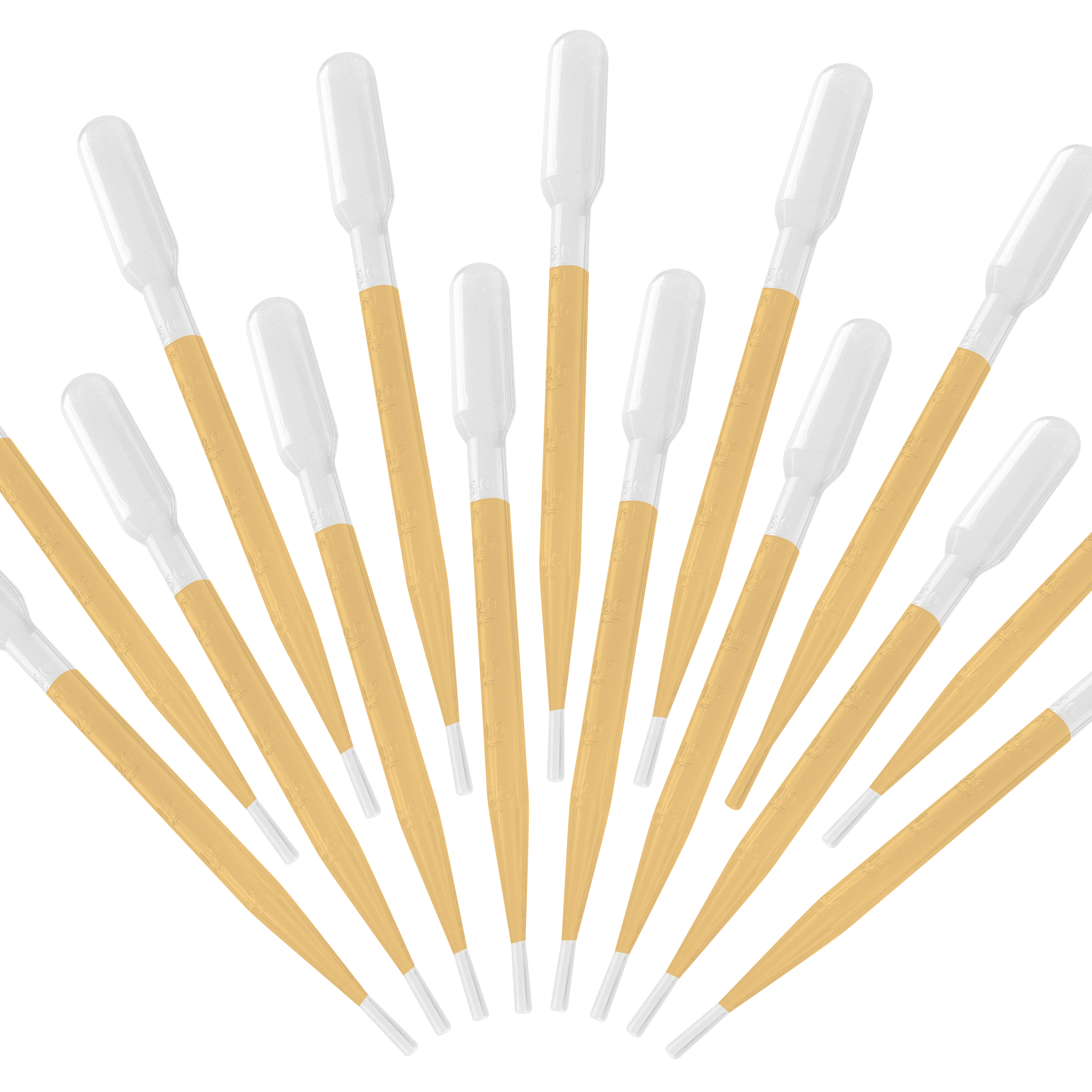ULAB Scientific LDPE Transfer Pipette, Vol. 7ml, 3ml Graduated, 0.5ml Graduation 155mm, Pack of 100, UTP1002